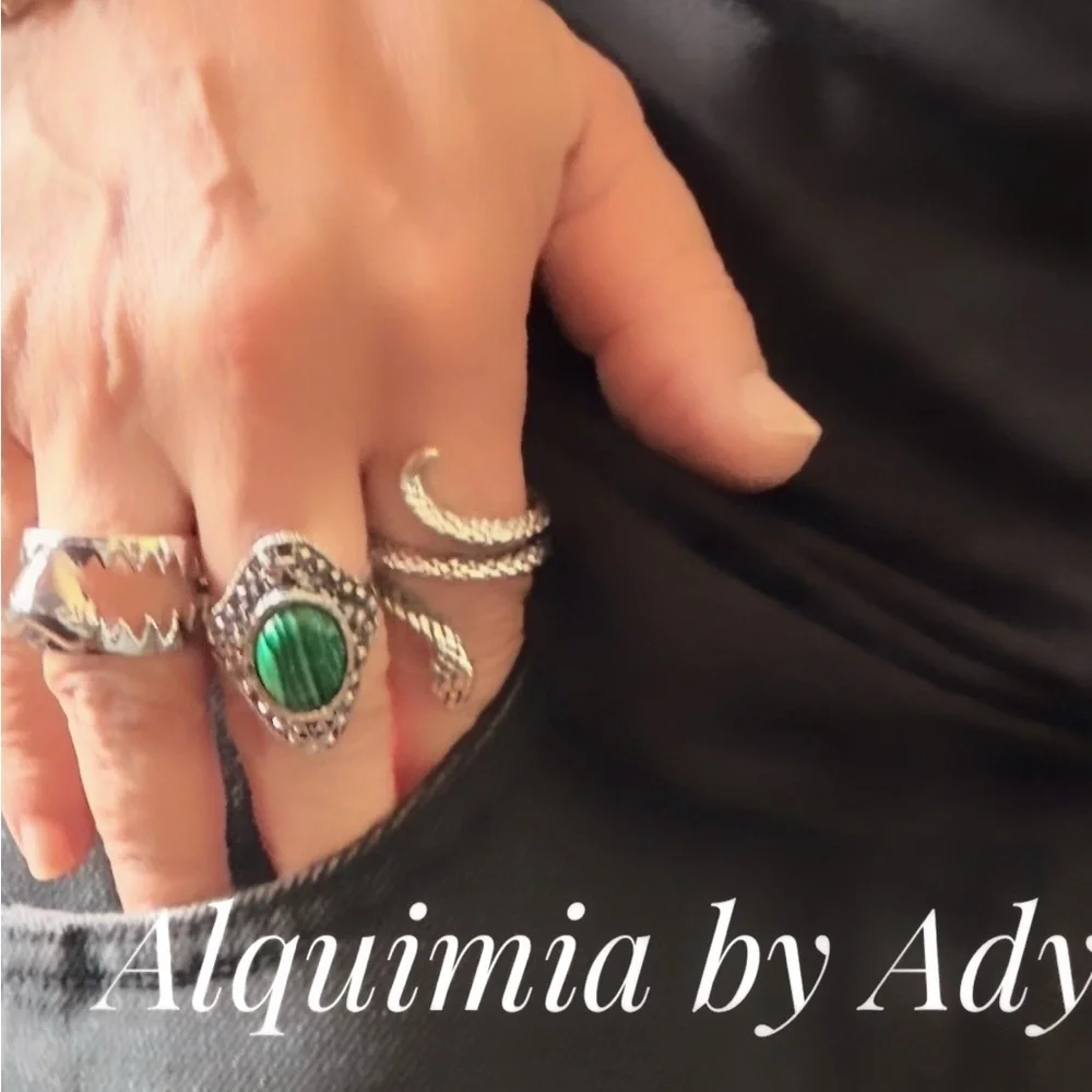 Alquimia Silver Heart Ring